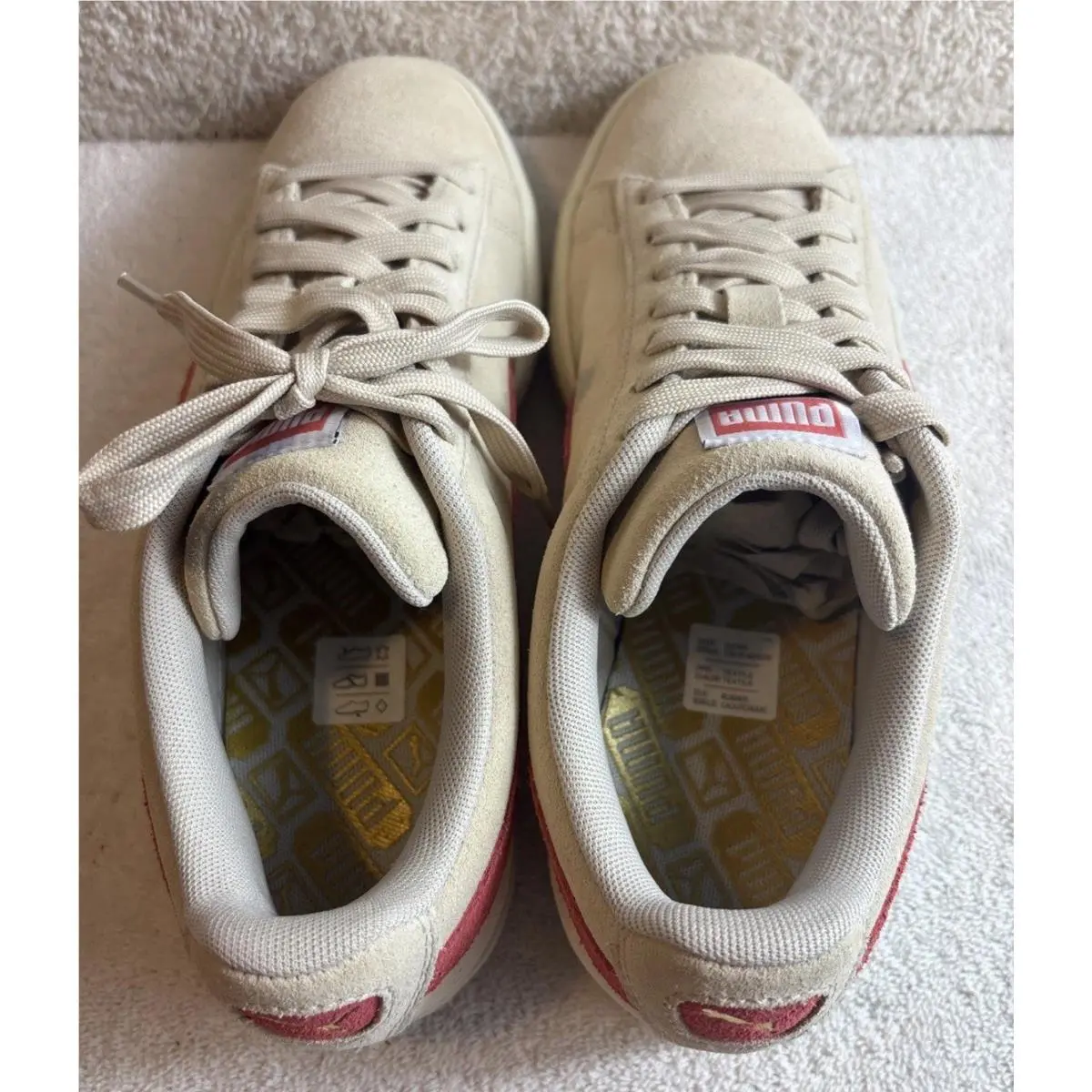 Puma shoes - PUMA Suede - Suede - 365347-82 - Ivory 5