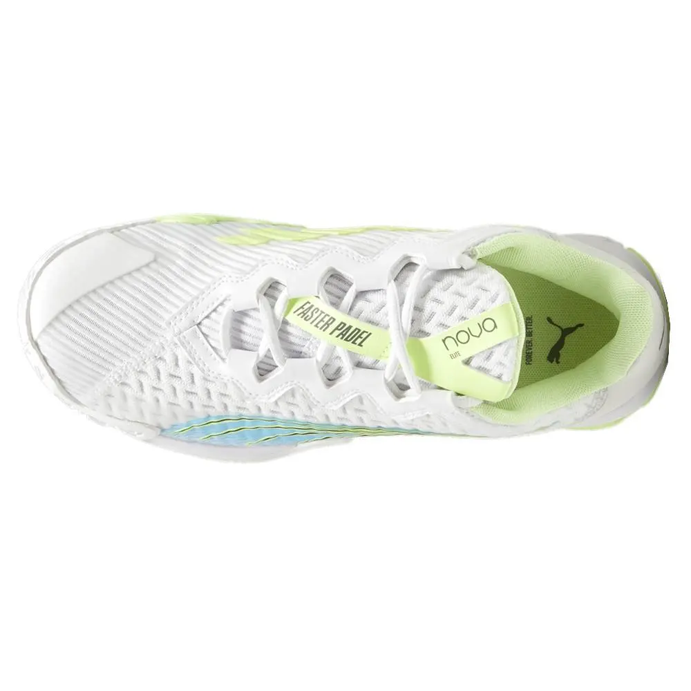 Puma shoes - PUMA Nova Elite Court Pickleball - 10759704 - White (UPC: 197670809078) 2