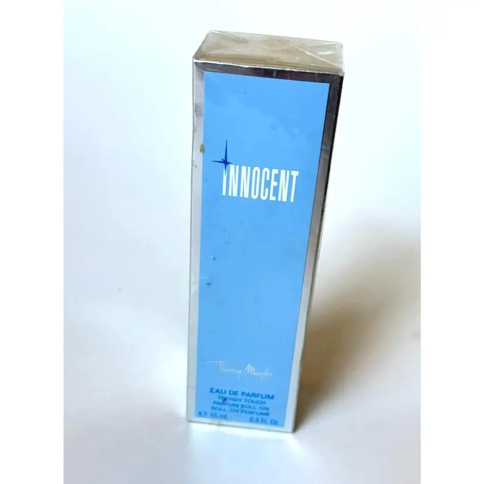 Innocent .5 oz Thierry Mugler Eau de Parfum Trendy Touch Roll-on Perfume Vintage