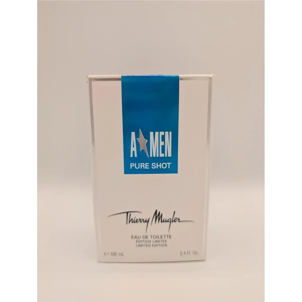 Thierry Mugler A Men Pure Shot 3.4oz Edt Spray 2012 Limited Edition Rare