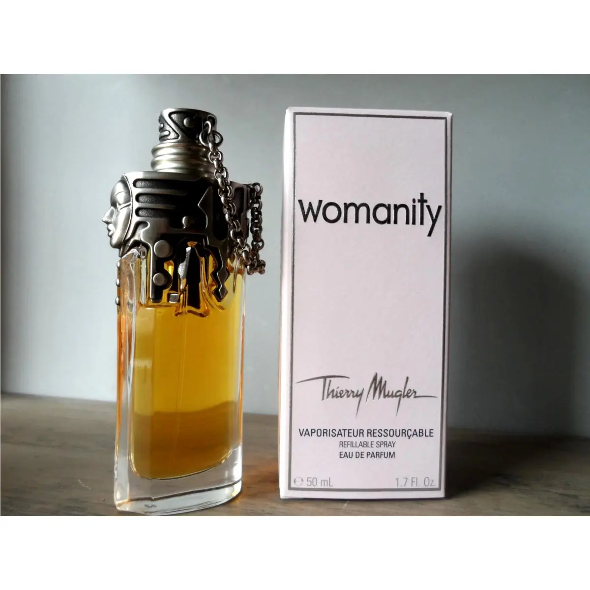 Womanity Thierry Mugler Edp Spray 1.7 oz / 50 ml Refillable Not