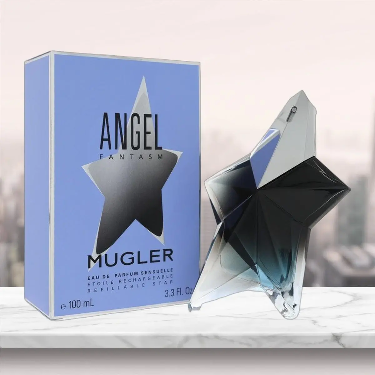 Angel Fantasm Eau De Parfum Spray By Thierry Mugler - 3.4 oz