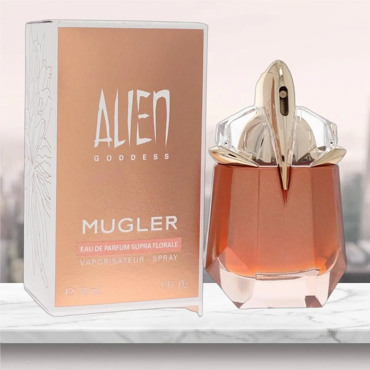 Alien Goddess Supra Floral Eau De Parfum Spray By Thierry Mugler - 1 oz