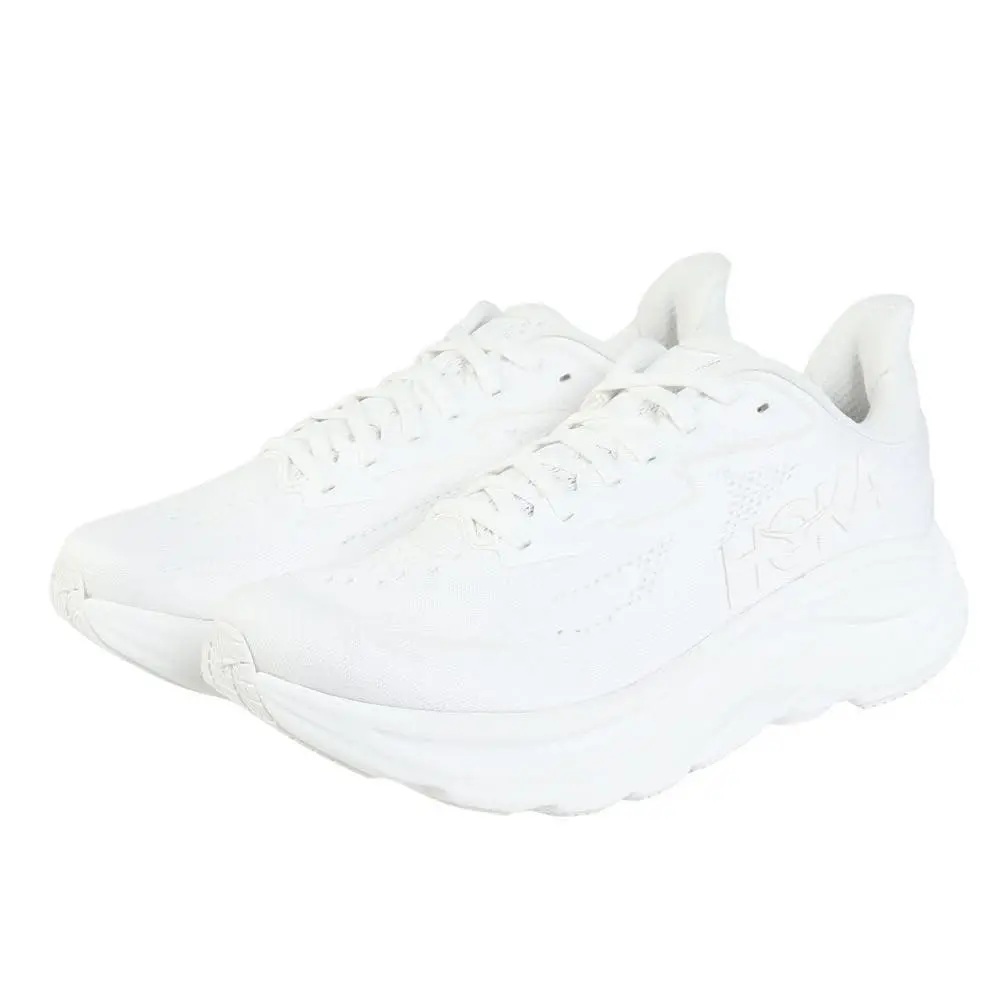 Hoka Men`s Clifton 10 White / White All Sizes