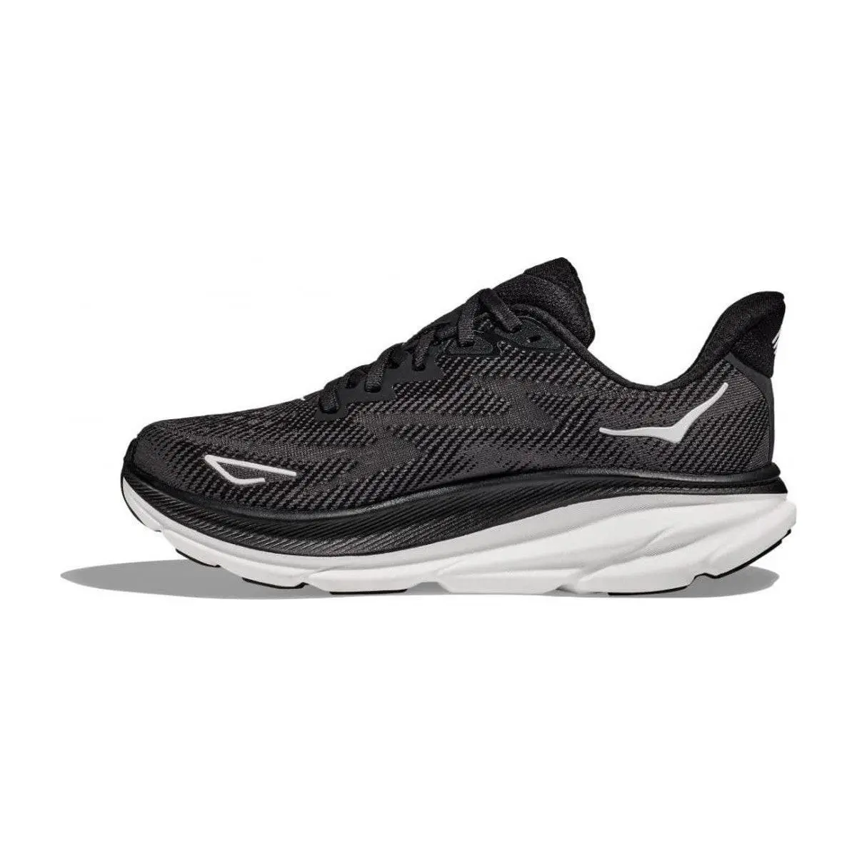 Hoka Women`s Clifton 9 Black/white 1127896-BWHT