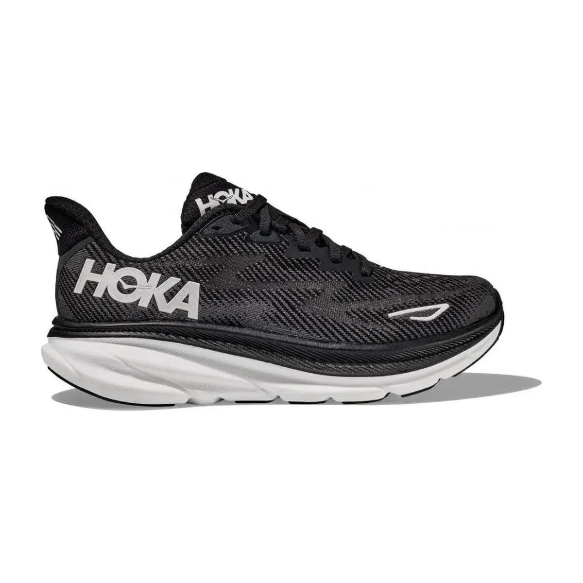 Hoka shoes - Clifton 9 Black - Clifton Black - 1127896-BWHT - Black 0