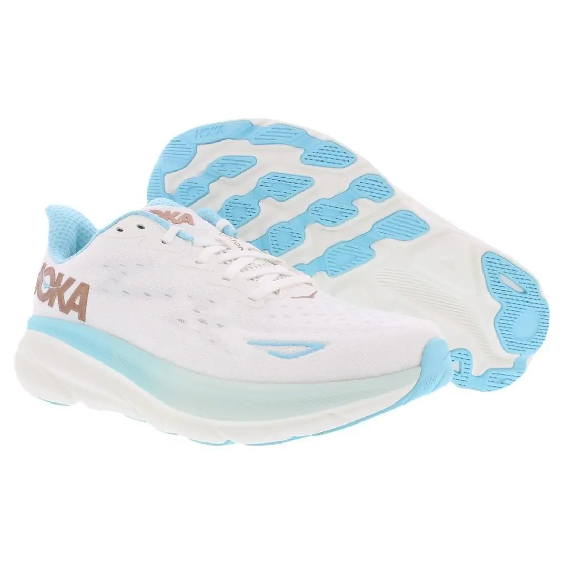 Hoka shoes - Frost/Rose Gold, Main: White 3