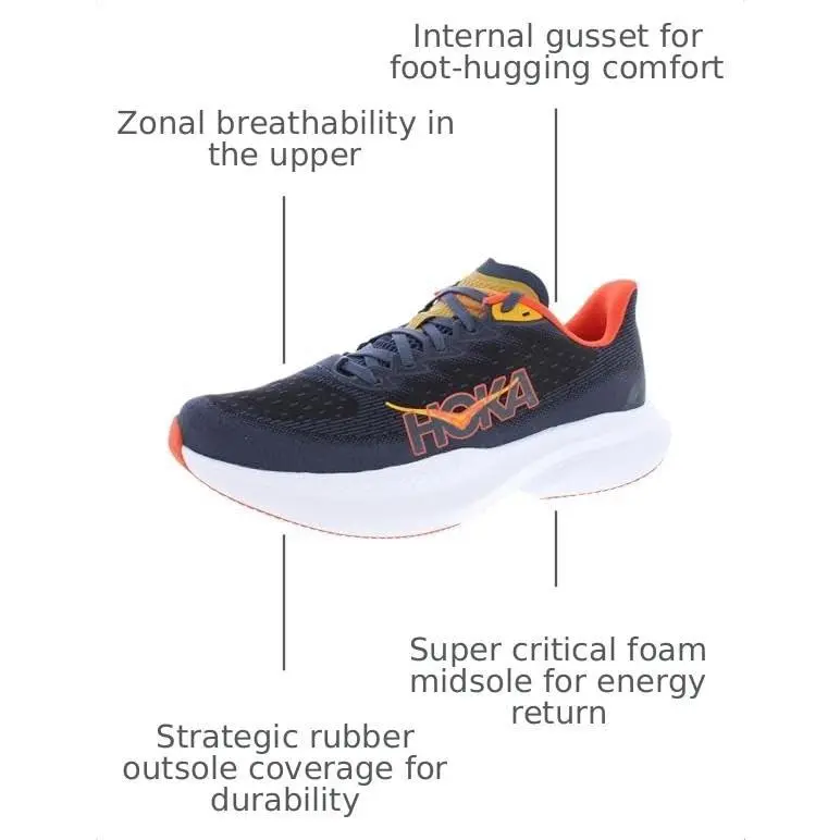 Hoka shoes - Varsity Navy/Nautical Dusk 7