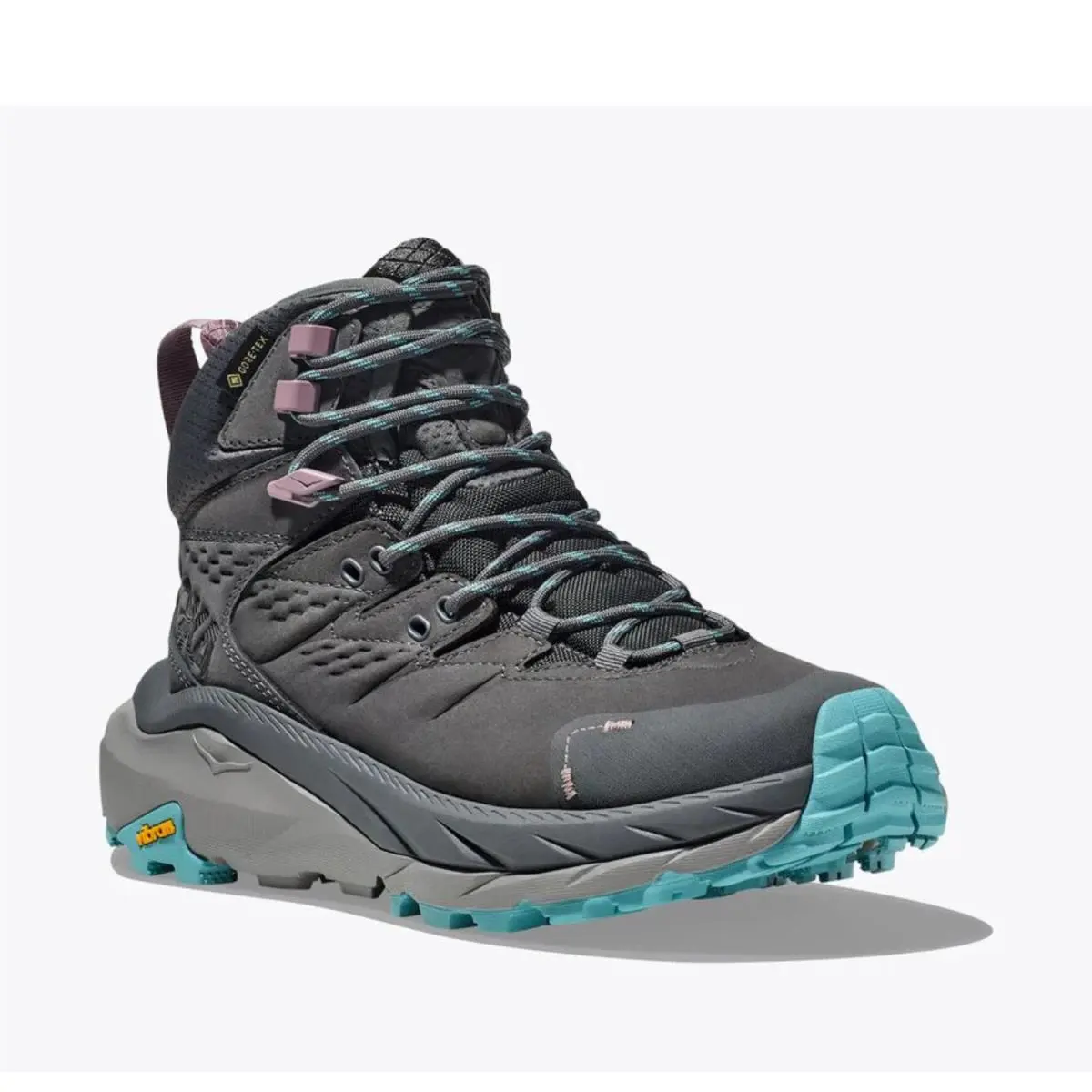 Hoka One One Kaha 2 Gtx Sneakers Women`s US 9 B Castlerock Hiking Shoes HAM857