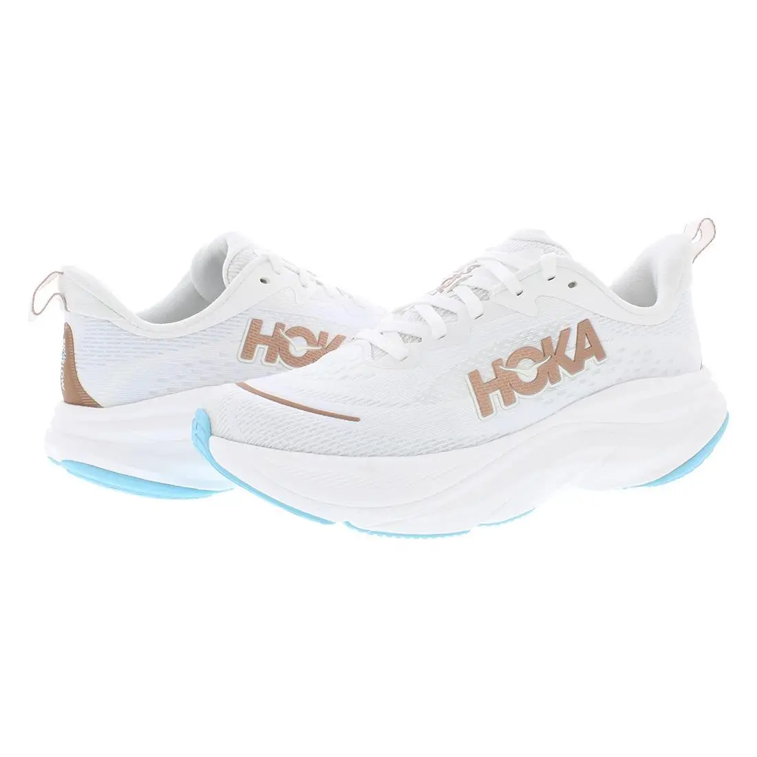 Hoka shoes - Frost/Rose Gold, Main: White 3
