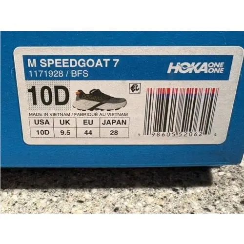Hoka shoes - Speedgoat 7 - Speedgoat - 1171928-BFS - Bay Leaf, Sea Glass (UPC: 198605520624) 3
