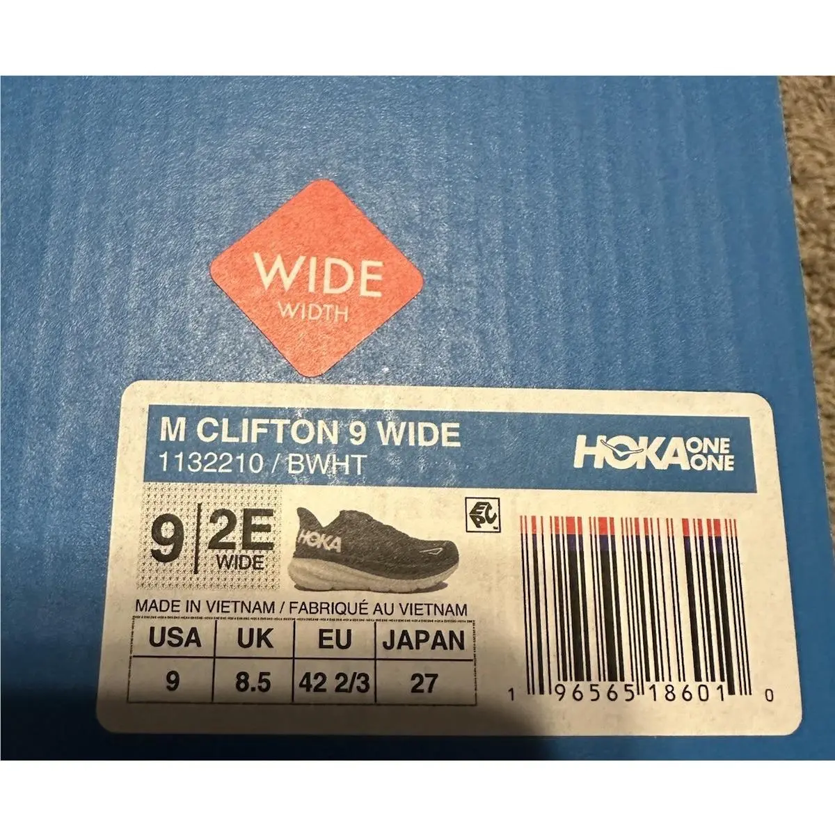 Hoka shoes - Hoka One One Clifton 9 - 1132210 - Black 5