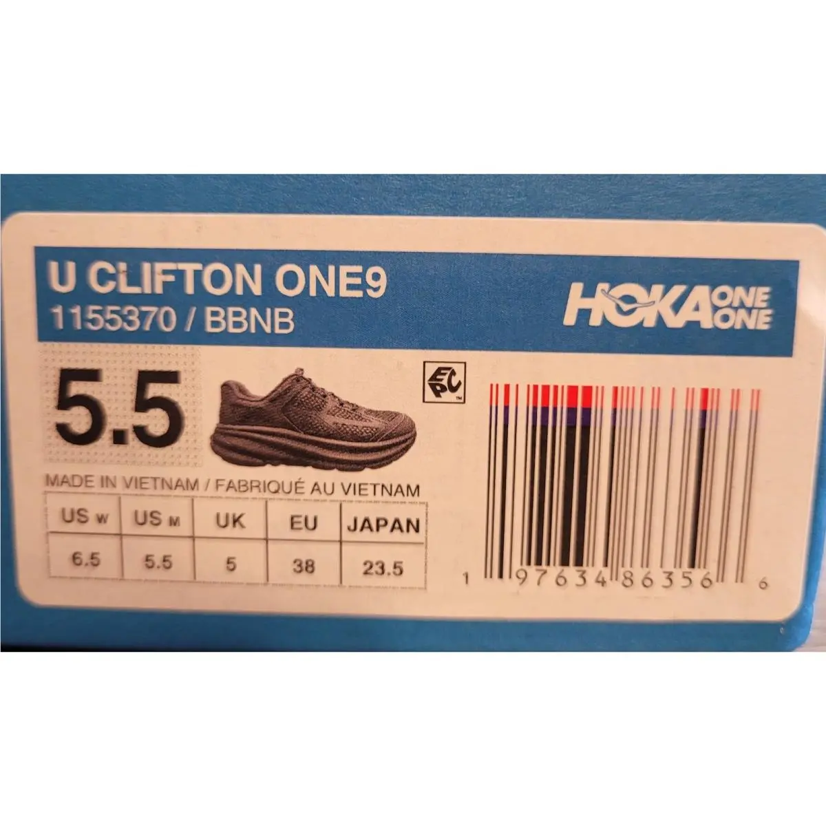 Hoka shoes - Clifton L LS - Clifton - Black 5