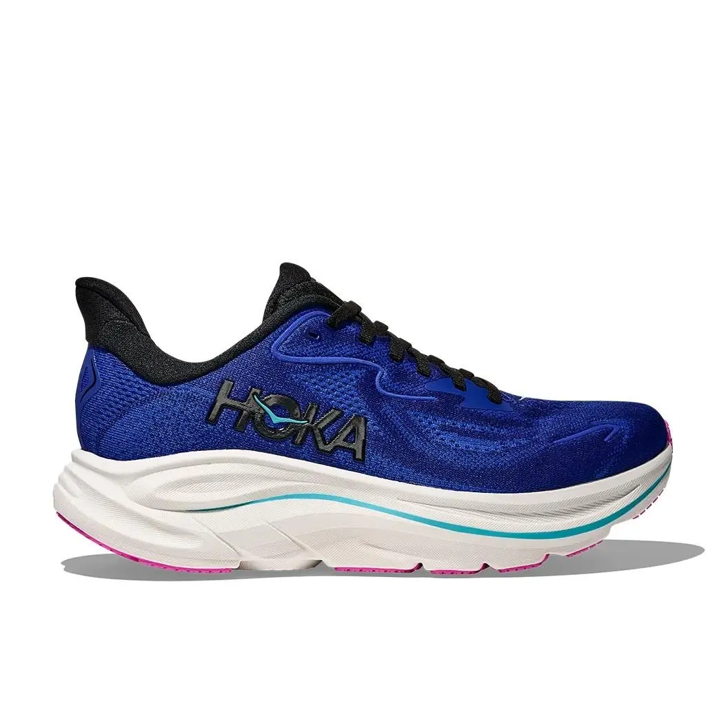 Hoka Clifton 10 Women`s Shoes Night Sky/ultramarine 1162050-NYL-6 Wide Fit