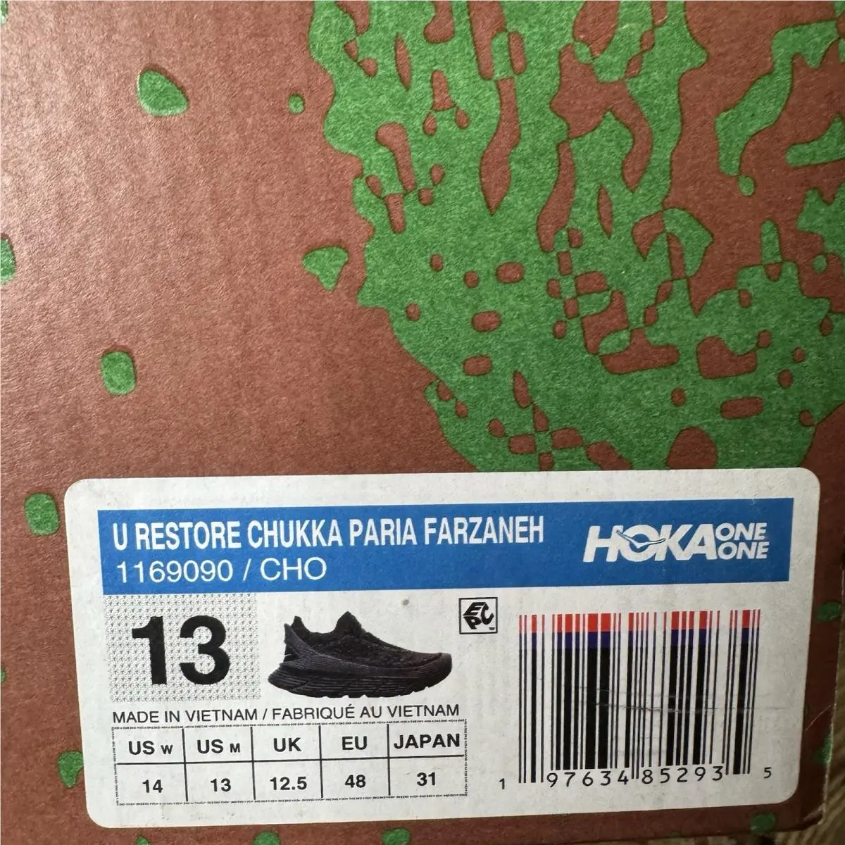 Hoka shoes - Red 5