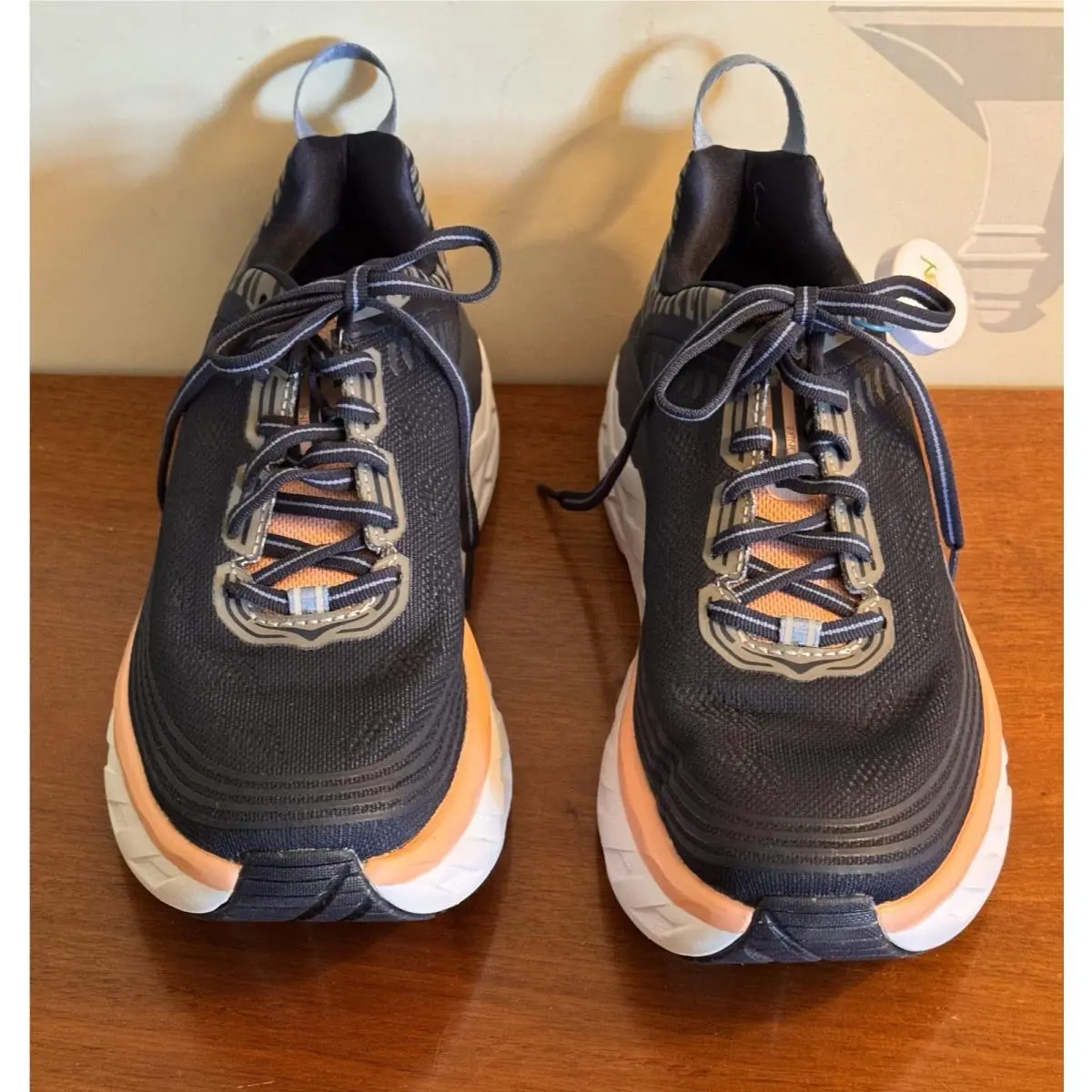 Hoka shoes - Hoka One One Bondi 6 - 1019270/MDP - Mood Indigo/Dusty Pink (UPC: 192410075577) 2
