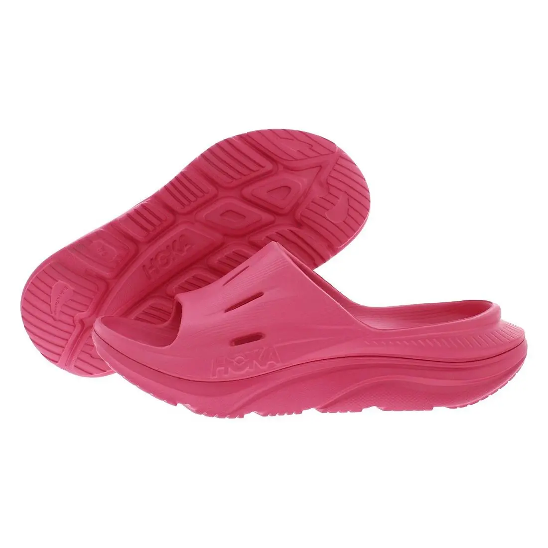 Hoka Ora Recovery Unisex Shoes Size 11 Color: Raspberry/raspberry