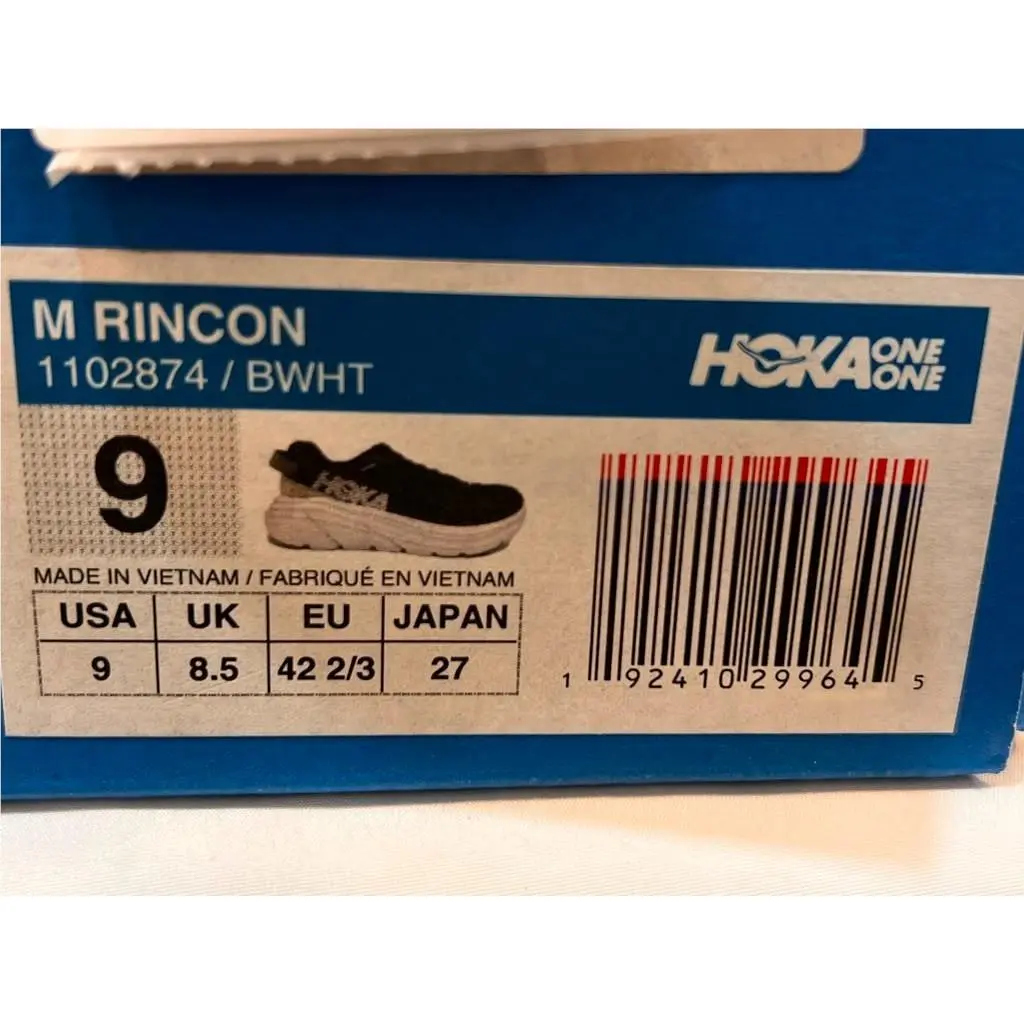Hoka shoes - Rincon - Rincon - 1102874 BWHT - Multicolor 8