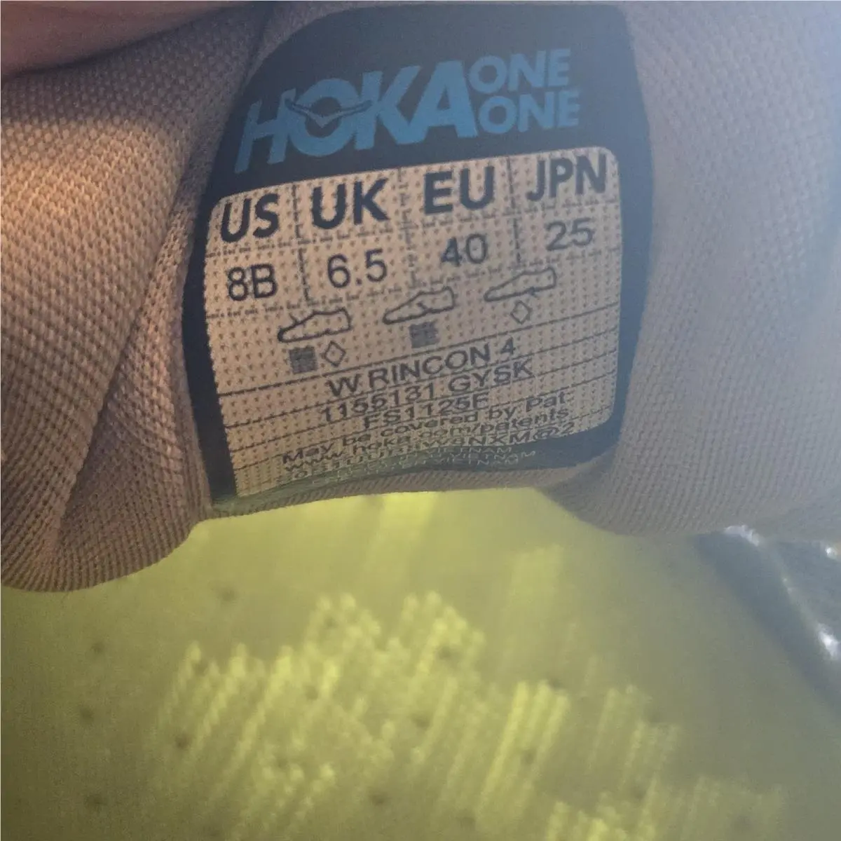 Hoka shoes - Hoka One - One - 1155131/GYSK - Gray (UPC: 0198605152634) 8