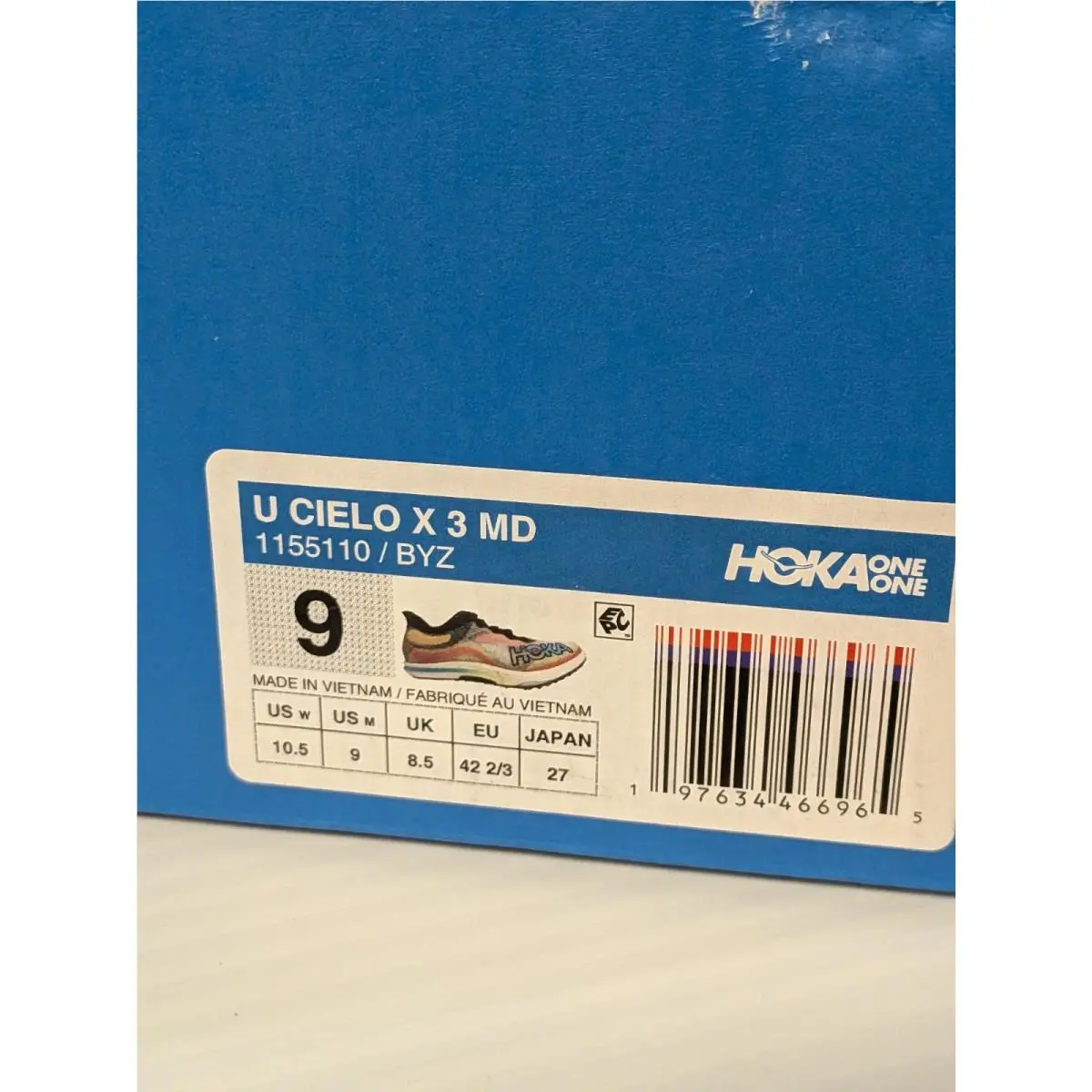 Hoka shoes - U Cielo X 3 MD - 1155110 - Multicolor (UPC: 197634466965) 0