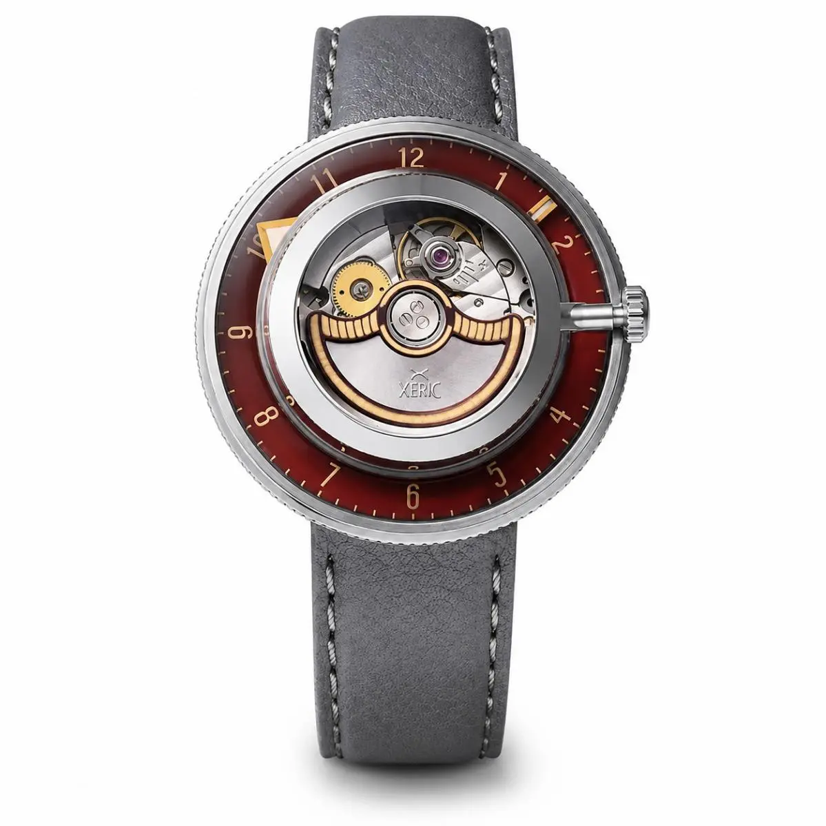 Xeric Invertor Automatic Oxblood Inverted Miyota 90S5 Ltd. Ed. Mint