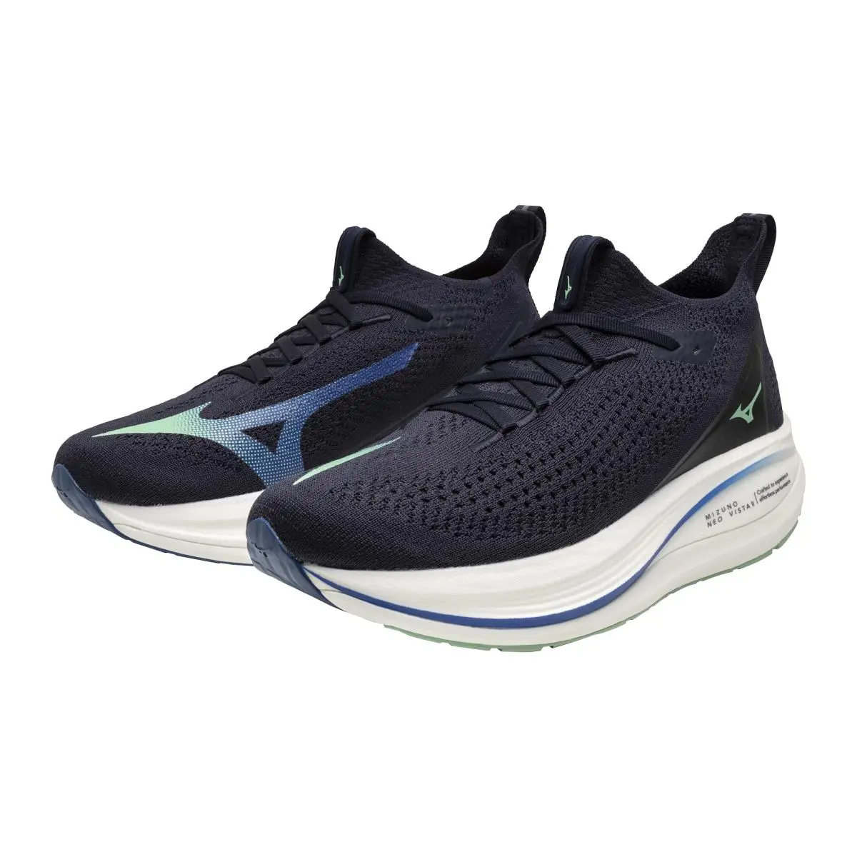 Mizuno shoes - 411539 - 411539 - baritone blue frozen emerald 1