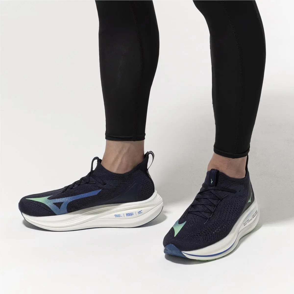 Mizuno shoes - 411539 - 411539 - baritone blue frozen emerald 5
