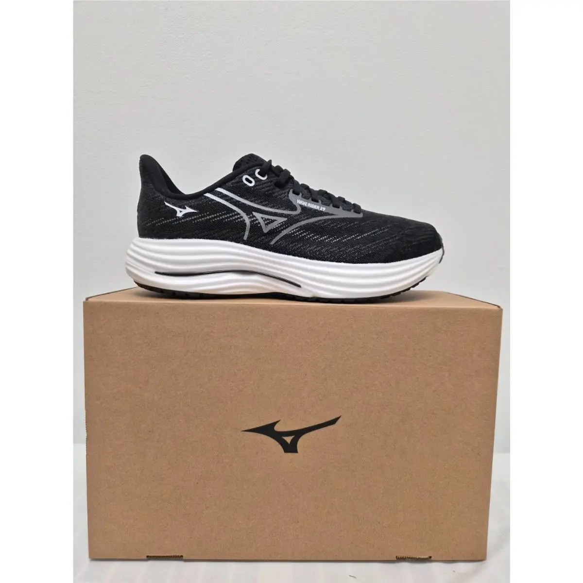 Mizuno shoes - MIZUNO WAVE RIDER 29 - WAVE RIDER - 411537BS9I - Black 3