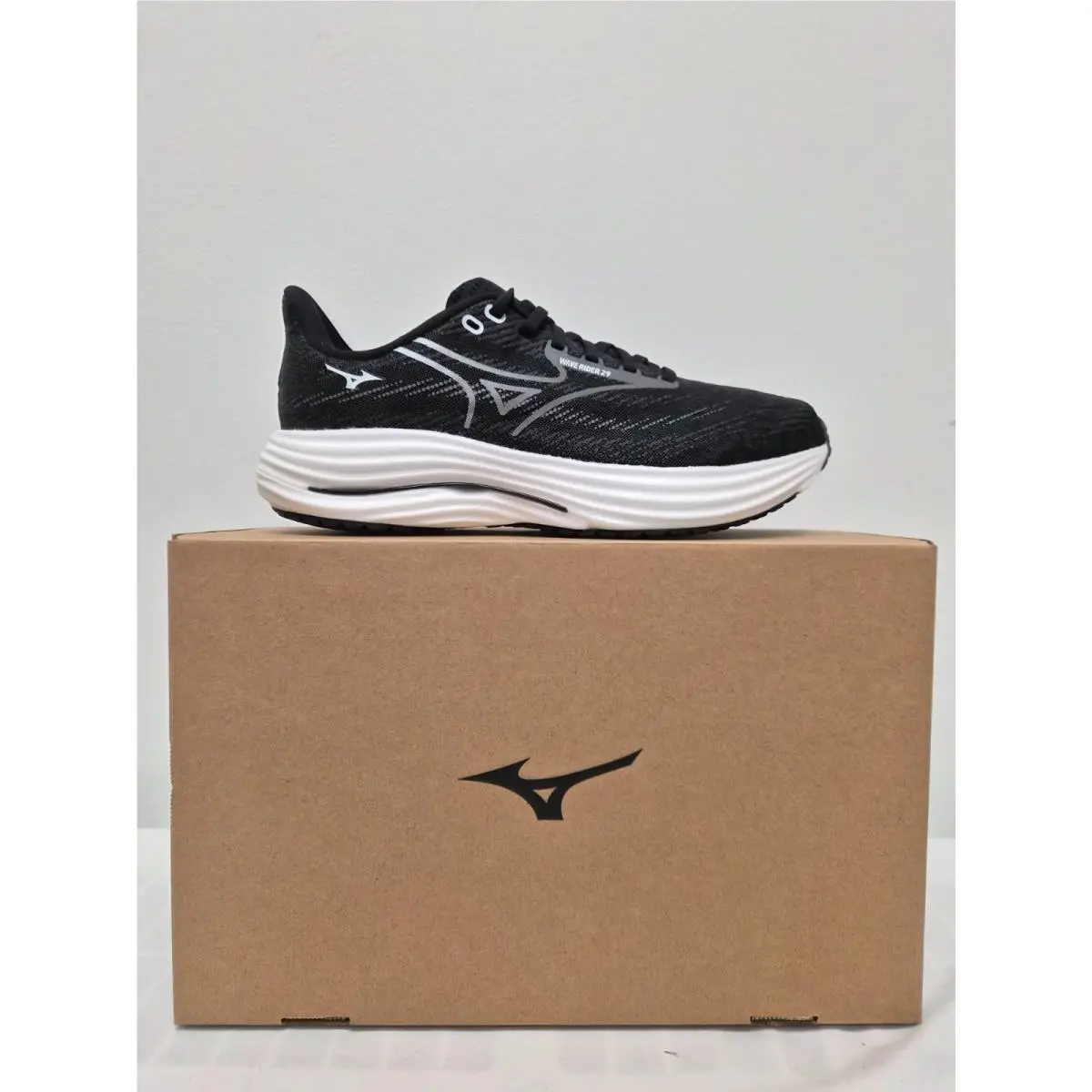 Mizuno shoes - MIZUNO WAVE RIDER 29 - WAVE RIDER - 411537BS9I - Black 4
