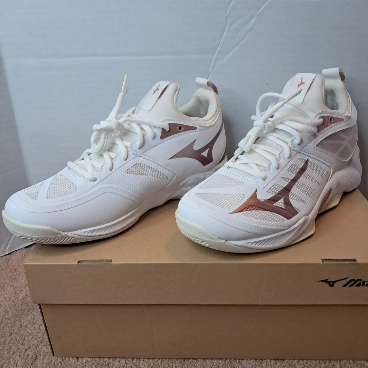 Mizuno shoes - Mizuno Wave Dimension - Wave Dimension - 430314007E - White (UPC: 889961571428) 3
