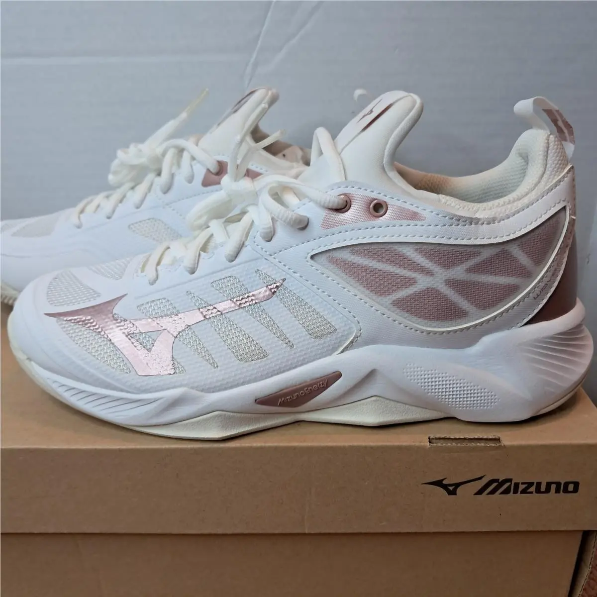 Mizuno shoes - Mizuno Wave Dimension - Wave Dimension - 430314007E - White (UPC: 889961571428) 4