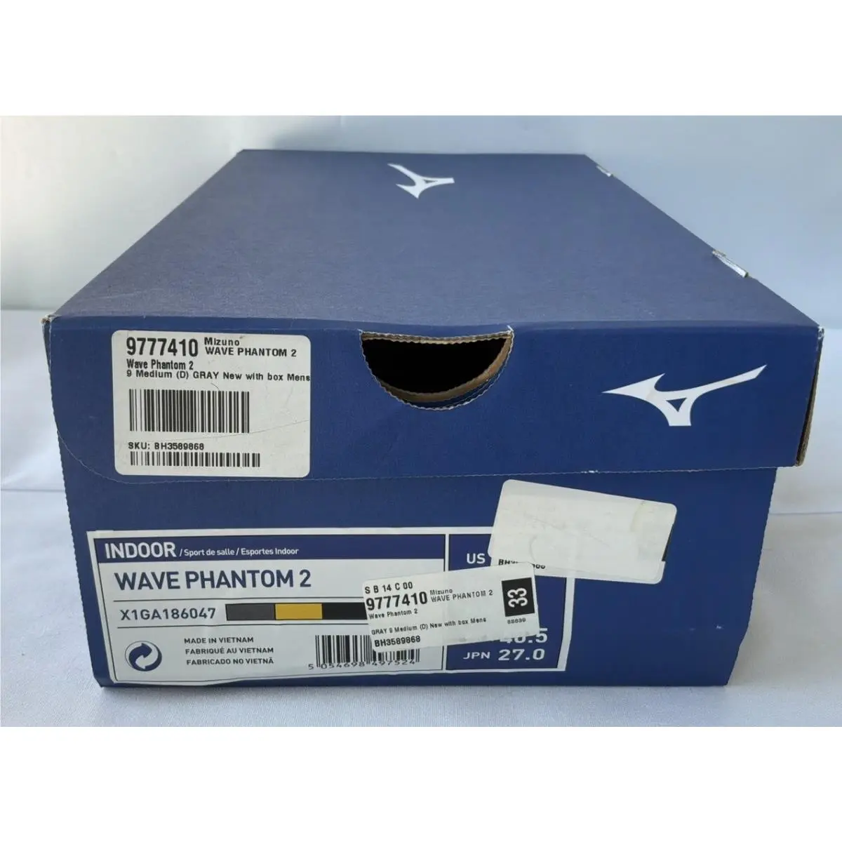 Mizuno shoes - Mizuno Wave Phantom 2 - Wave Phantom - White 8
