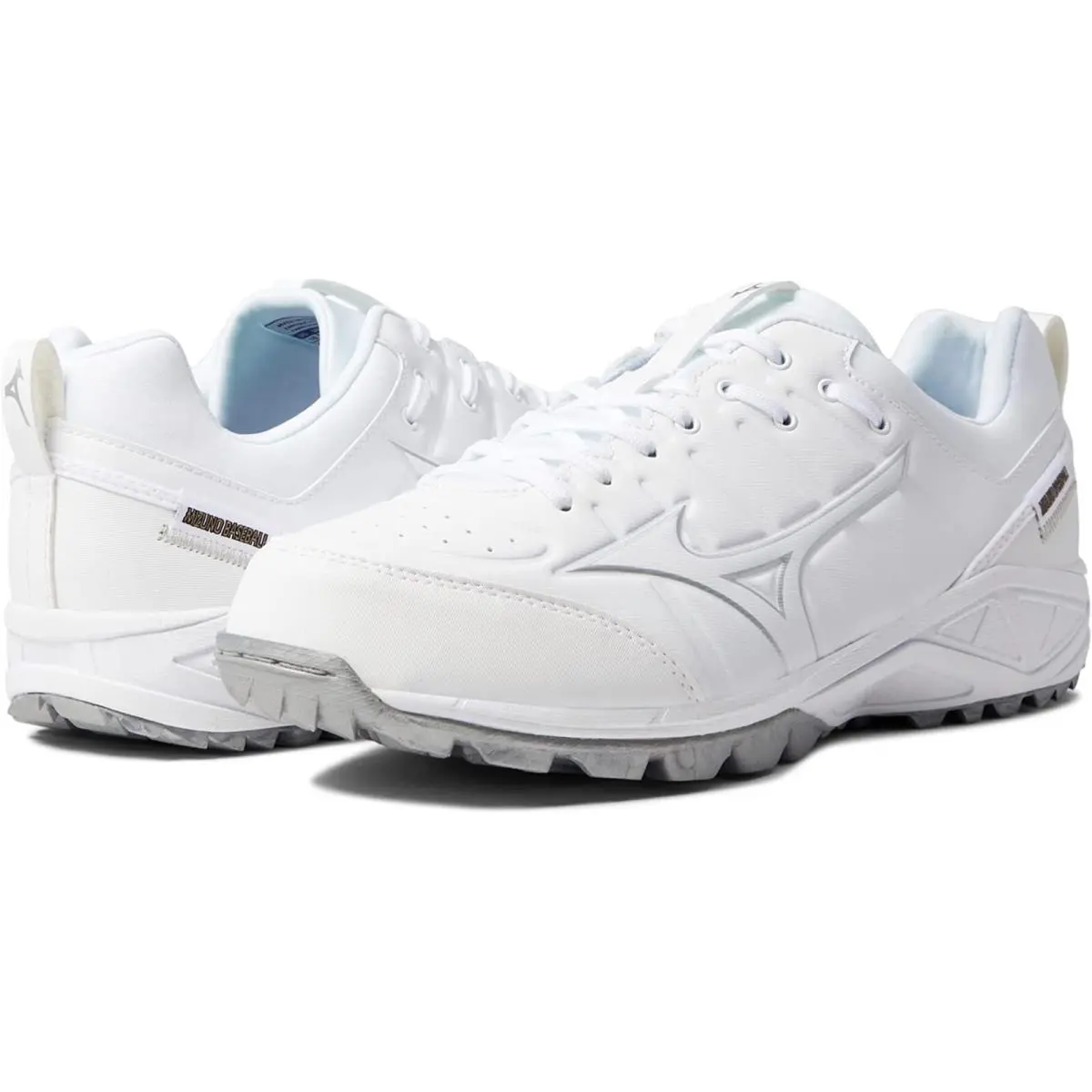 Mizuno D3798 Ambition 2 All Surface Low Turf Shoes Womens Sneakers White Size 11