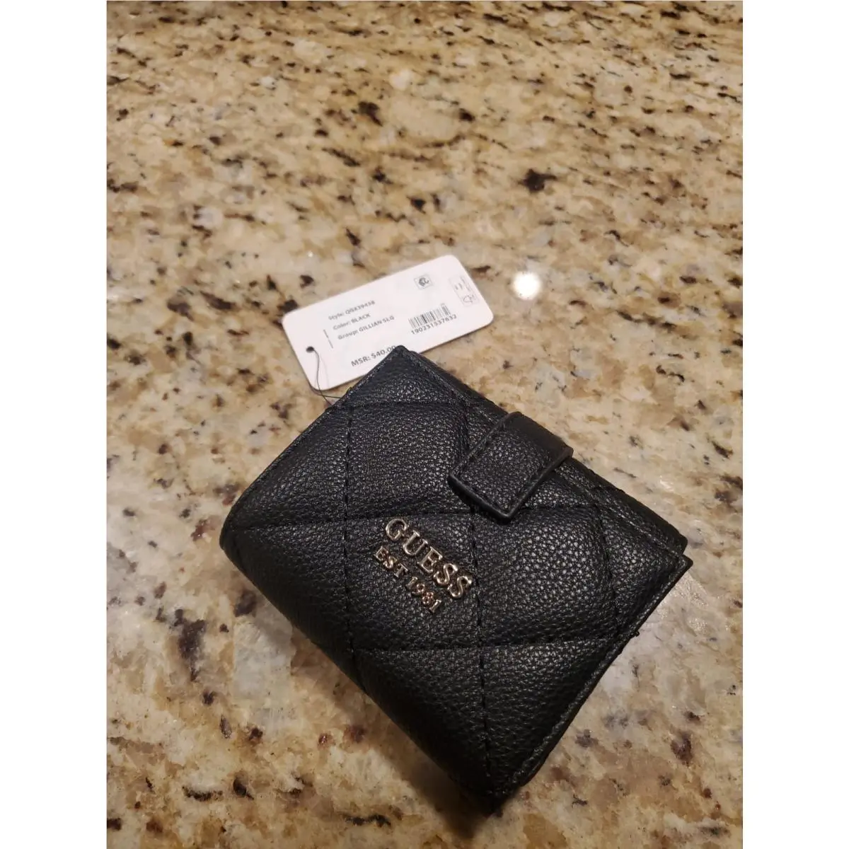 Womens Wallet Black by Guess