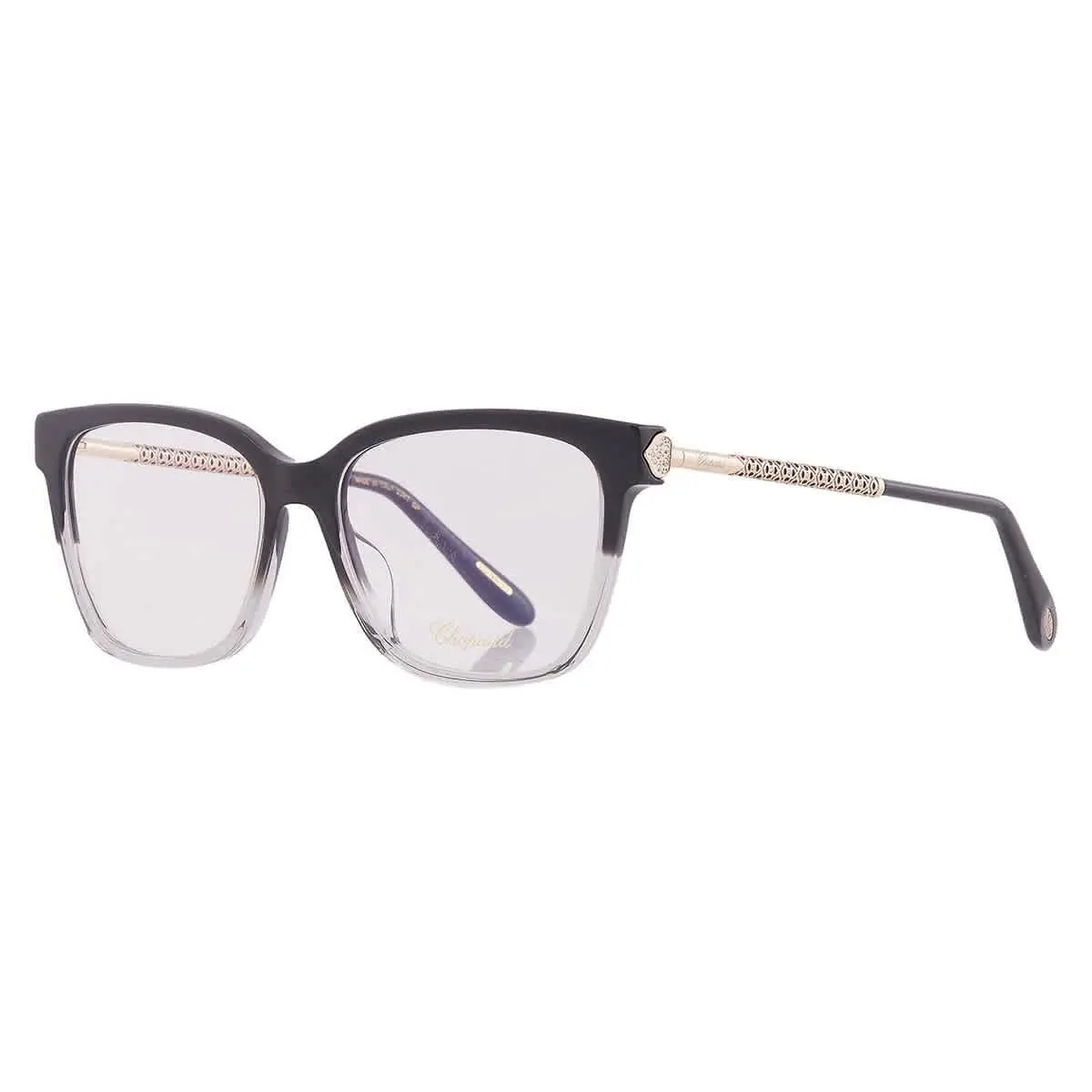 Chopard Demo Square Ladies Eyeglasses VCH333S 0FUS 55 VCH333S 0FUS 55