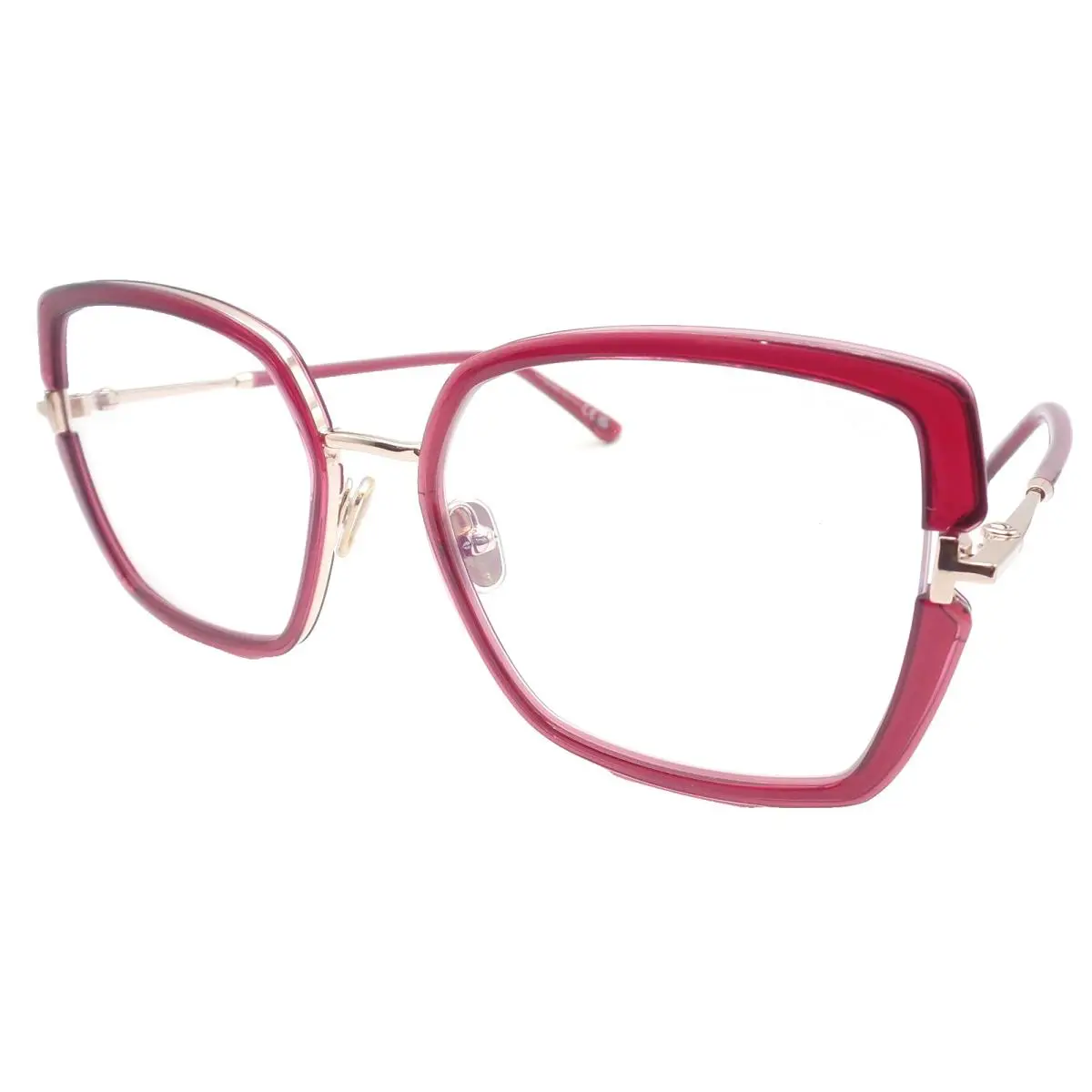 TF 5985 B 075 Dark Fuxia 55mm Blue Block Frames by Tom Ford