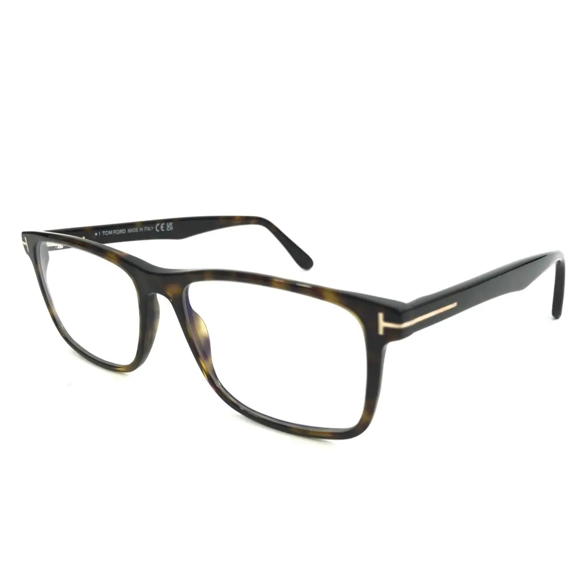 Eyeglasses Frames TF5752-B 052 Havana Tortoise Rectangle 55-16-145 by Tom Ford