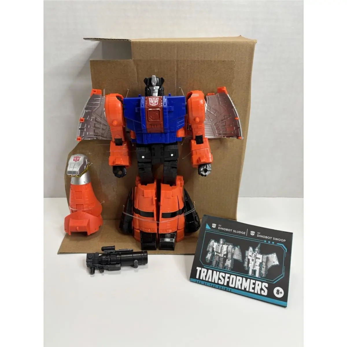 Transformers G2 Dinobot Sludge Figure Only Age of The Primes Complete 2025