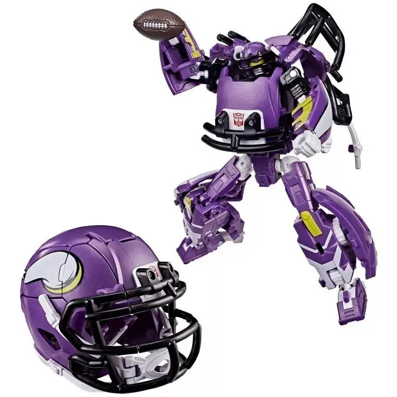 Transformers Nfl Minnesota Vikings Skolgrin 5.5 Action Figure