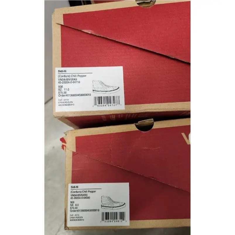 Vans shoes - VANS SK8 - Red 8