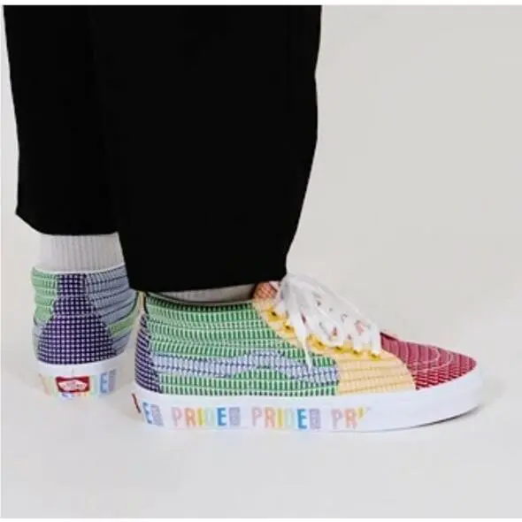 Vans shoes - VANS Sk8-Mid - PRIDE - Multicolor 1