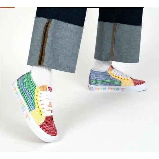 Vans shoes - VANS Sk8-Mid - PRIDE - Multicolor 8