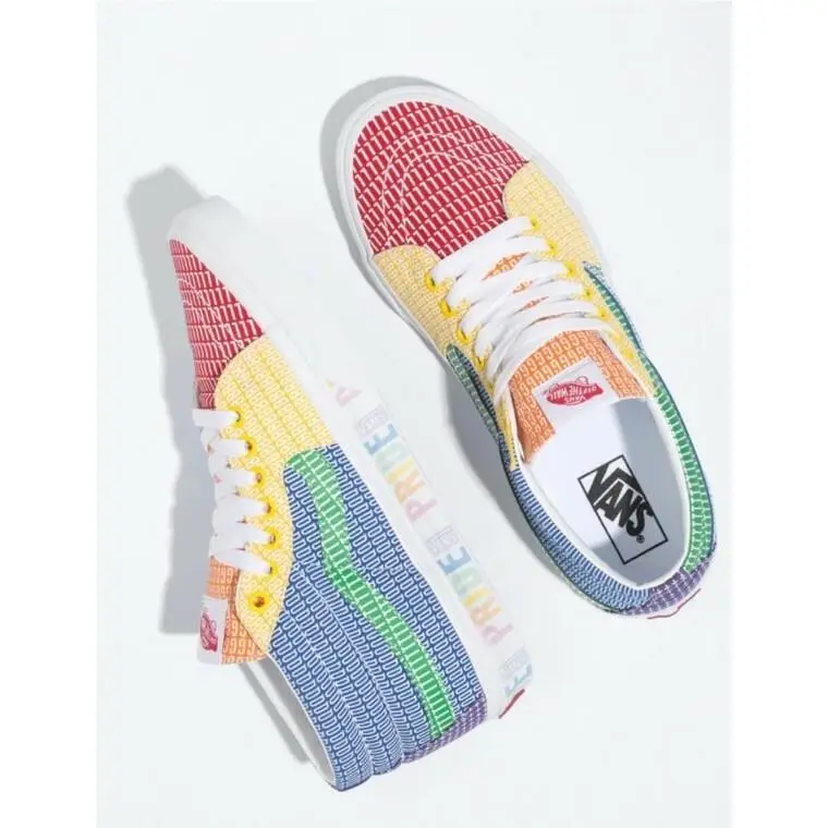 Vans shoes - VANS Sk8-Mid - PRIDE - Multicolor 11