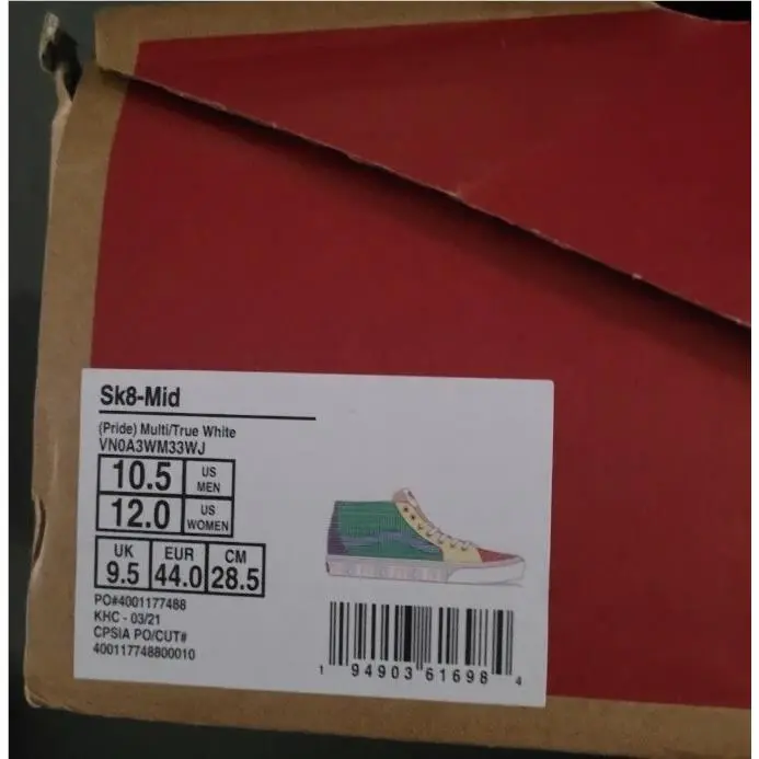 Vans shoes - VANS Sk8-Mid - PRIDE - Multicolor 6