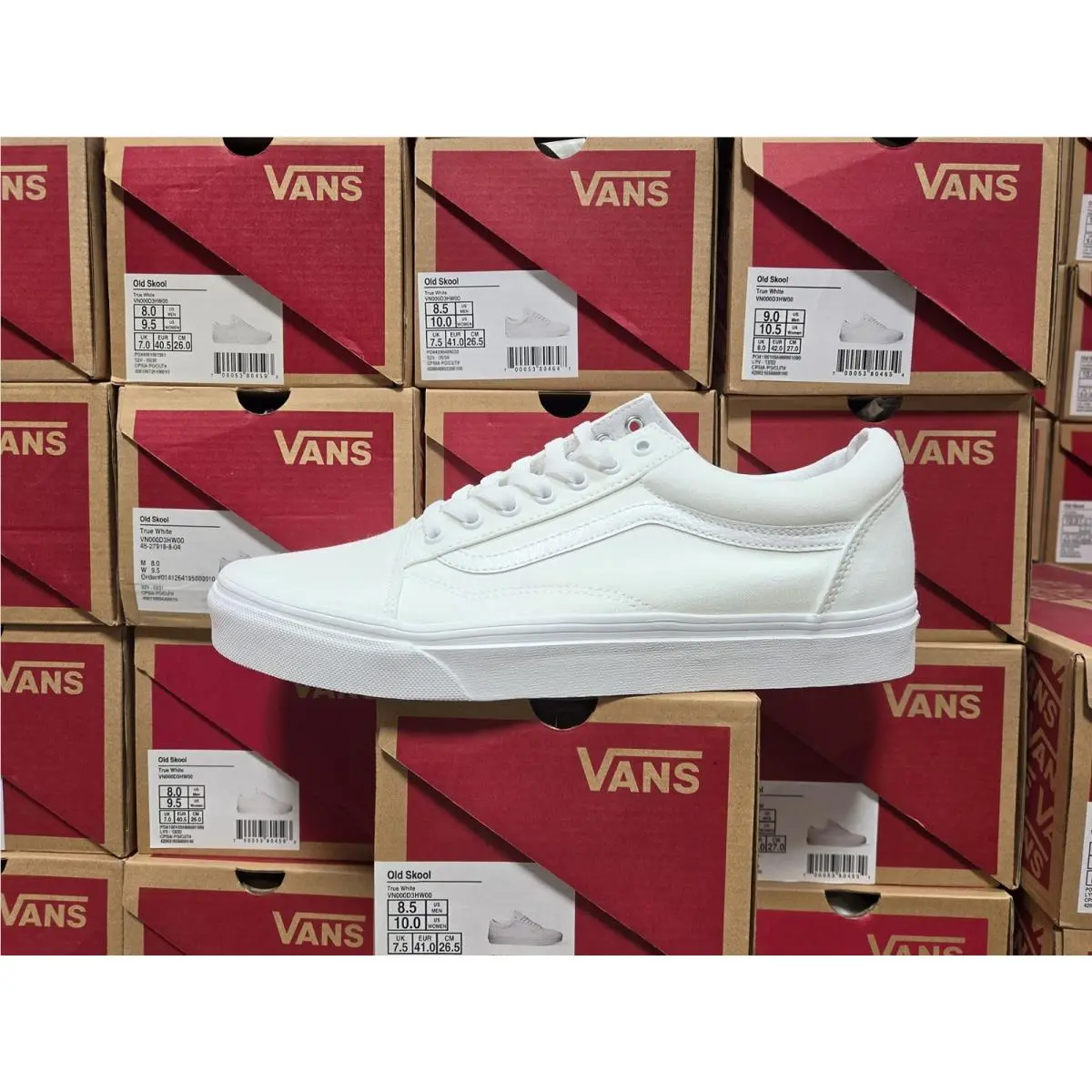 Vans shoes - VANS Old Skool - Old Skool - VN000D3HW00 - True White 9