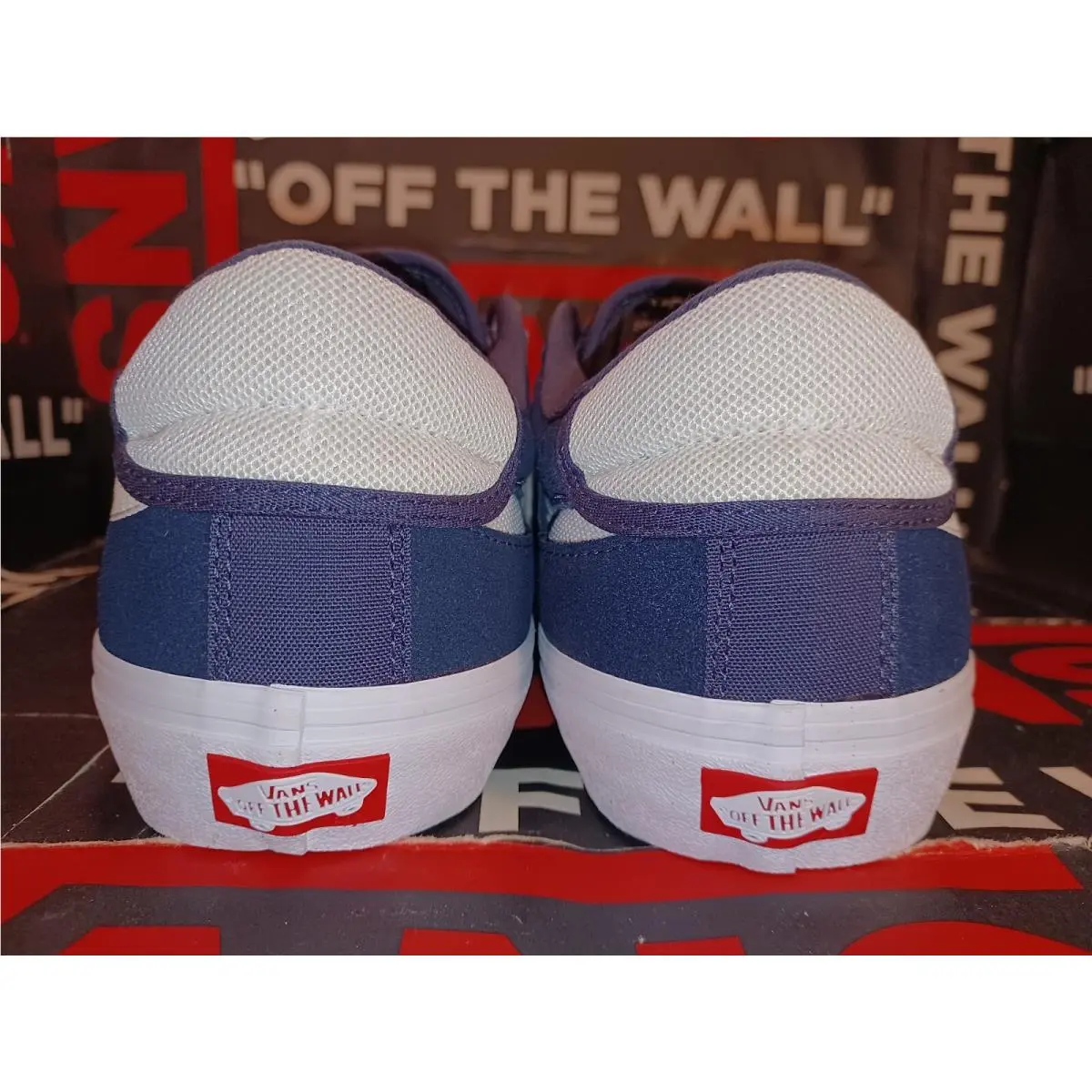 Vans shoes - Vans TNT Advanced Prototype - TNT Advanced Prototype - VN0A3TJXJDU - Parisian Night - Navy Blue / White 8