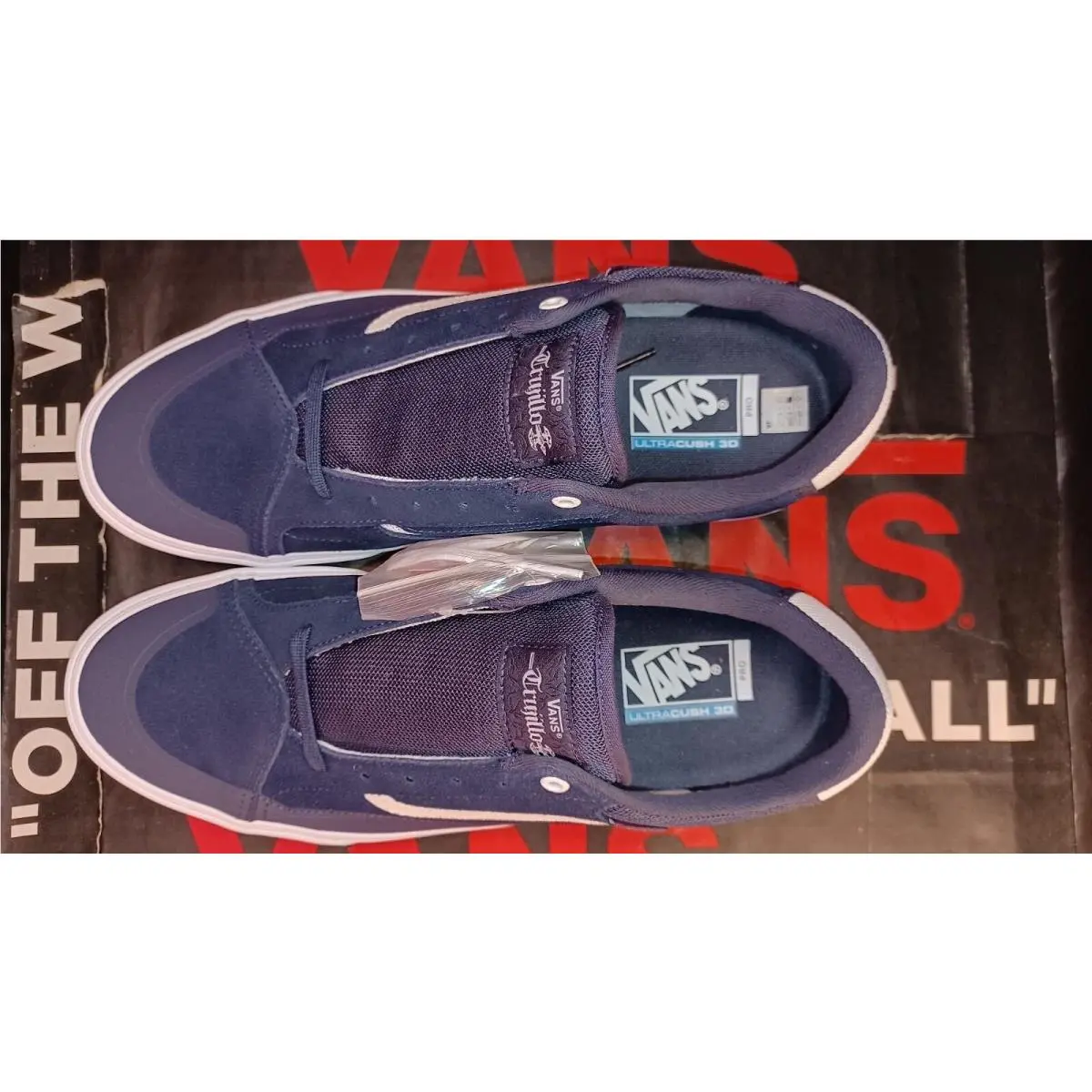 Vans shoes - Vans TNT Advanced Prototype - TNT Advanced Prototype - VN0A3TJXJDU - Parisian Night - Navy Blue / White 3