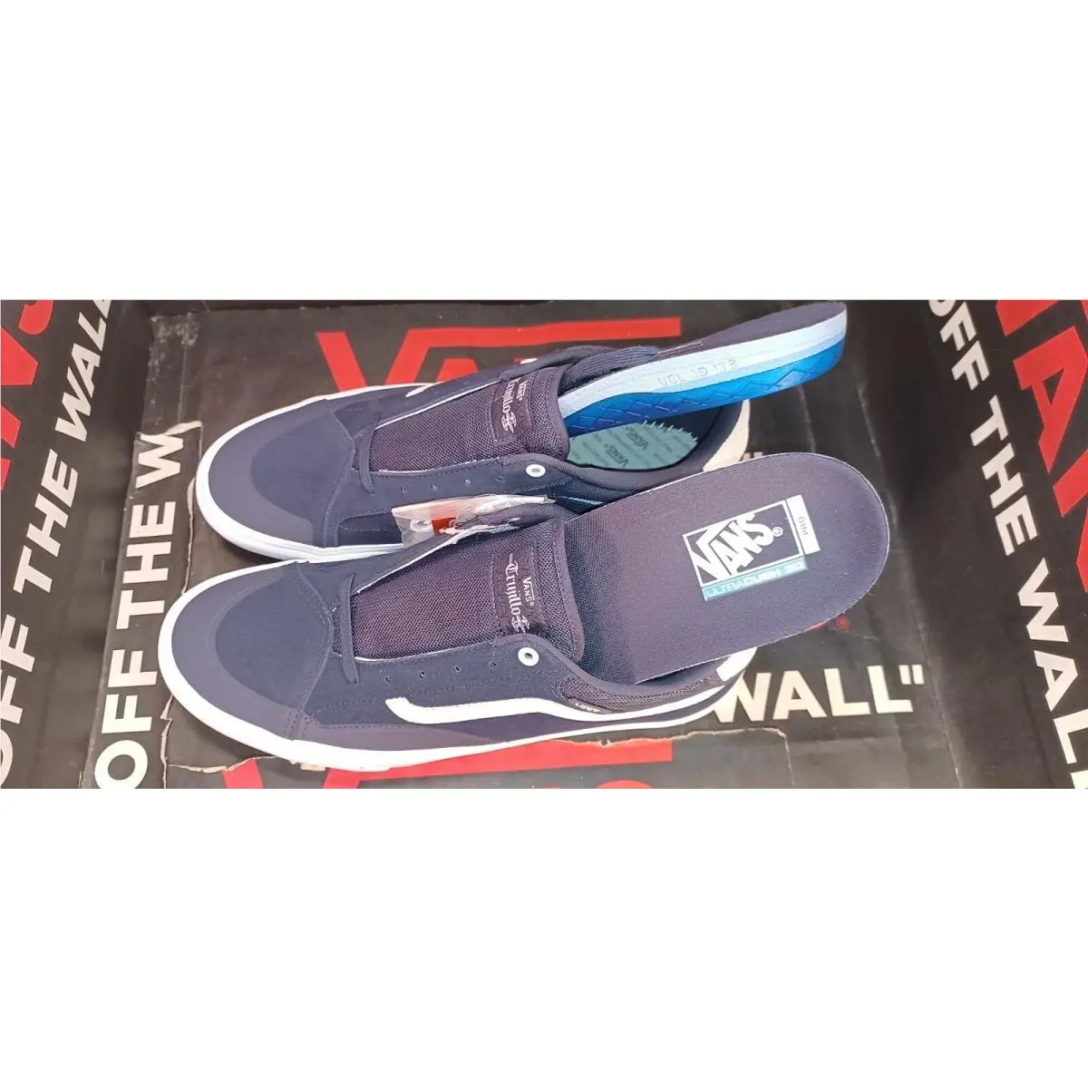 Vans shoes - Vans TNT Advanced Prototype - TNT Advanced Prototype - VN0A3TJXJDU - Parisian Night - Navy Blue / White 5