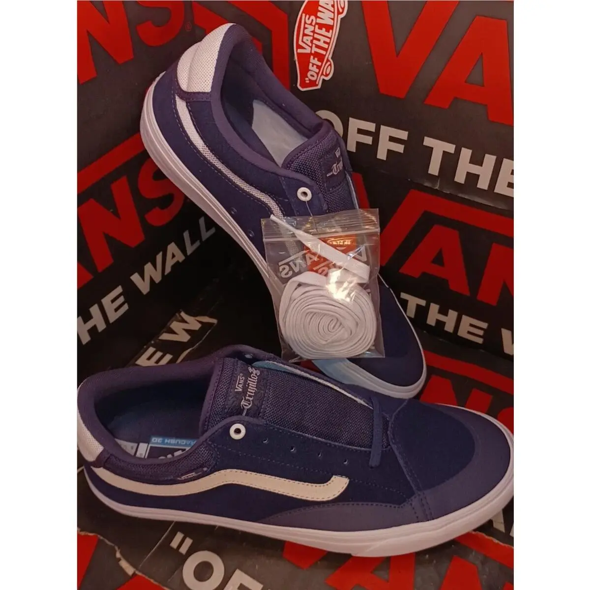 Vans shoes - Vans TNT Advanced Prototype - TNT Advanced Prototype - VN0A3TJXJDU - Parisian Night - Navy Blue / White 6