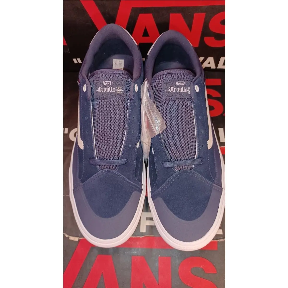 Vans shoes - Vans TNT Advanced Prototype - TNT Advanced Prototype - VN0A3TJXJDU - Parisian Night - Navy Blue / White 18